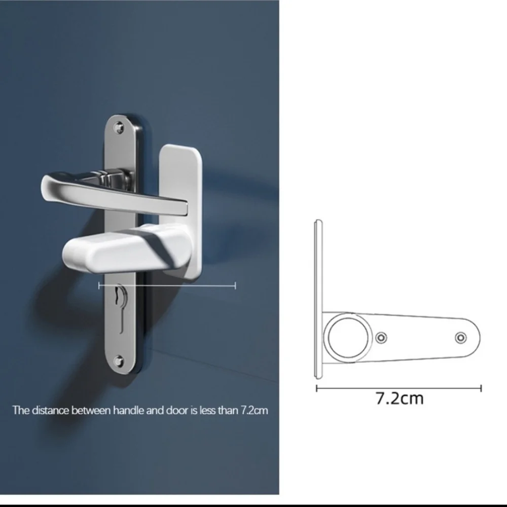 Door Lever Lock Child Pets Safety Lock Door